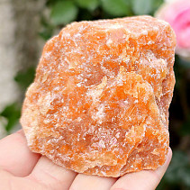Calcite orange raw 229g (Brazil)