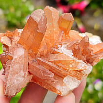 Tangerine crystal crystal drusen 138g (Brazil)