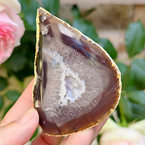 Natural agate geode with hollow 134g Brazil