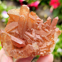 Tangerine crystal natural drusen 60g (Brazil)