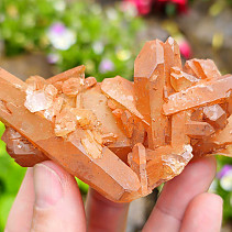 Tangerine crystal crystal drusen 118g (Brazil)