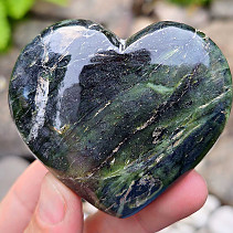 Polished heart jade from Pakistan 130g