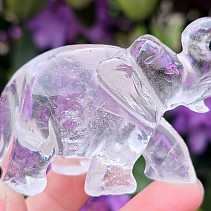 Lucky elephant crystal from India 99g