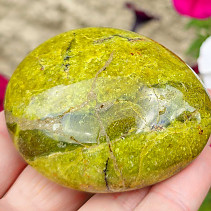 Polished stone green opal 103g Madagascar