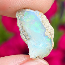 Natural Ethiopian opal in rock from Ethiopia (1.7g)