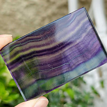 Polished plate fluorite from China 44g