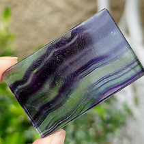 Polished plate fluorite from China 37g