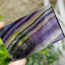Polished plate fluorite from China 39g