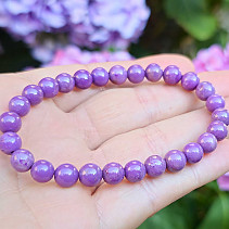 Bracelet phosphosiderite beads 7mm