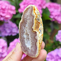 Brown agate geode with a Brazil hollow 95g