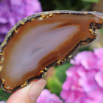 Agate brown slice from Brazil (25g)