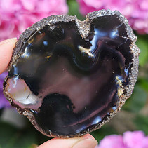 Agate slice dark Brazil 26g