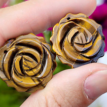 Tiger eye rose 25mm