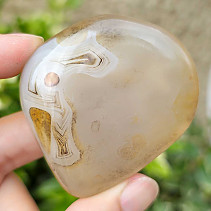 Sardonyx agate stone 78g from China