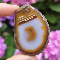 Light agate slice from Brazil 20g