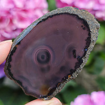 Agate slice dark Brazil (26g)