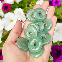 Aventurine donut on skin approx. 30mm