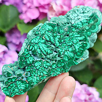 Malachite slice shiny Congo, Africa 191g