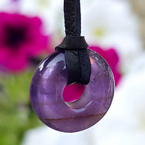 Amethyst mini donut 18mm