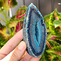 Agate geode turquoise 191g from Brazil