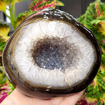 Agate + geode crystal (Brazil) 887g