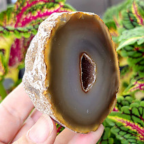 Brown agate geode with hollow 200g (Brazil)