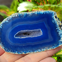 Agate geode turquoise 139g