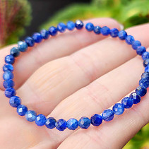 Kyanite / disten bracelet facet balls 4mm