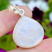 Moonstone drop silver Ag 925/1000 7.9g