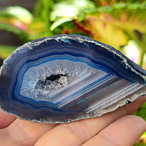 Agate geode turquoise 109g from Brazil