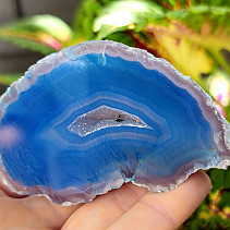 Agate geode turquoise 124g from Brazil