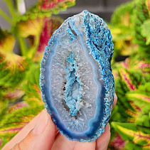 Agate geode turquoise 120g from Brazil