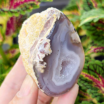 Gray agate geode with hollow 150g (Brazil)