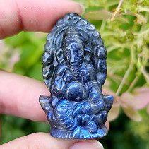 Labradorite muggle Ganesha 24.1g