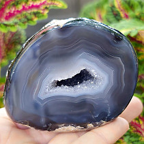 Agate geode with a hollow 234g from Brazil