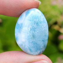 Larimar polished stone Dominican Republic 6.7g