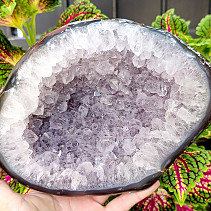 Agate geode with amethyst (Brazil) 2180g