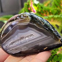 Geode agate with socket 191g Brazil