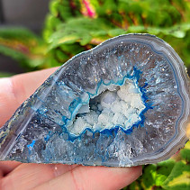 Agate geode turquoise 97g from Brazil