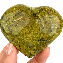 Heart opal green 204g from Madagascar