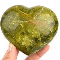 Heart opal green 429g from Madagascar