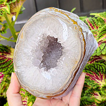 Geode large agate with cavity Brazil 1416g