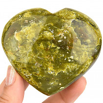 Heart opal green 211g from Madagascar