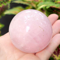 Rose quartz smooth ball Ø 51mm from Madagascar (193g)