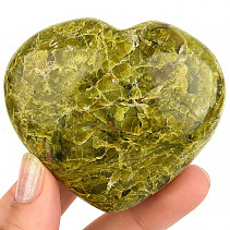 Heart opal green 182g from Madagascar