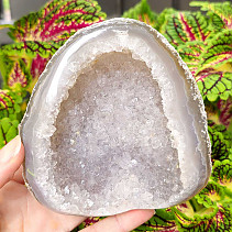 Geode agate with cavity Brazil 458g