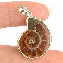 Ammonite pendant Ag 925/1000 5.1g