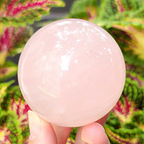 Rose quartz smooth ball Ø 60mm from Madagascar (313g)