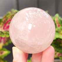 Rose quartz smooth ball Ø 56mm from Madagascar (246g)