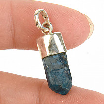 Apatite crystal pendant Ag 925/1000 3.0g